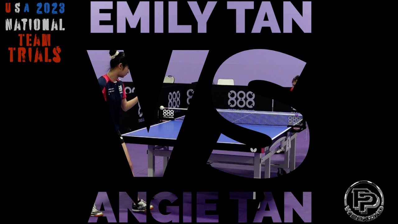 Emily Tan vs Angie Tan | 2023 US National Team Trials