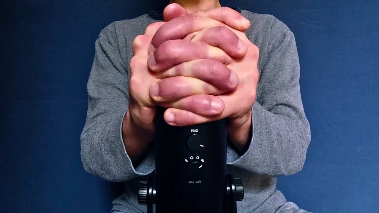 ASMR Fast & Aggressive Hand Sounds + Mic Gripping (no talking) part 3