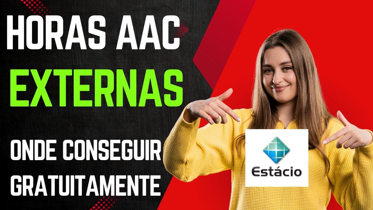 Horas AAC Externa Gratuita Ead com Certificado para Faculdade Estácio ou Outras