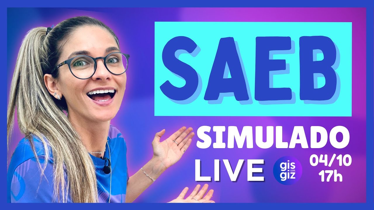 SAEB MATEM&Aacute;TICA - LIVE SIMULADO  5&ordm; E 9&ordm; ANO