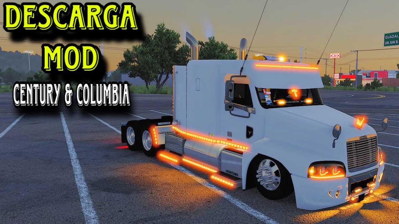DESCARGA MOD FREIGTHLINER CENTURY CAMAROTE MODULAR FULL CUSTOM MEXA 🇲🇽 | ats mods 1.57 | Madara 57