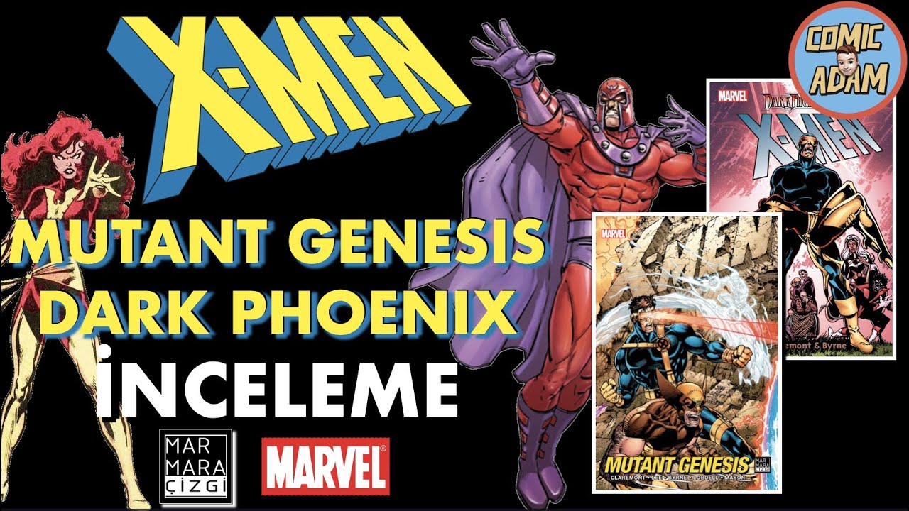 X-MEN: DARK PHOENIX & MUTANT GENESIS (Klasik Maceralar) 🔍 ÇİZGİ ROMAN İNCELEME 12 #xmen