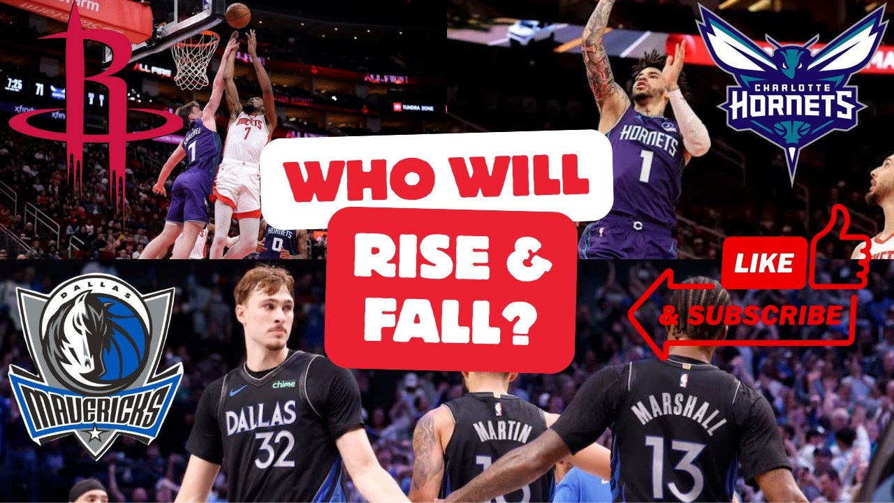 Who Will Rise & Fall? Are the Rockets safe? Will the Hornets Rise? #nba #espn