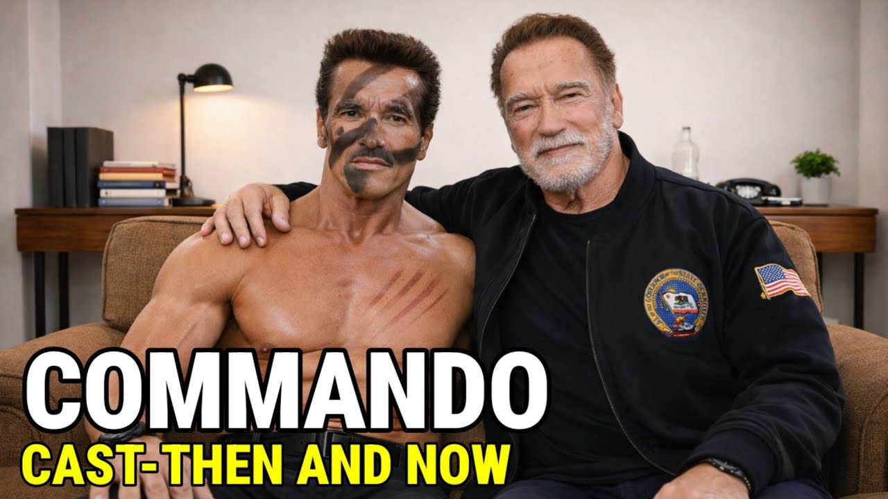 COMMANDO (1985) Cast: Then and Now (41 Years After)