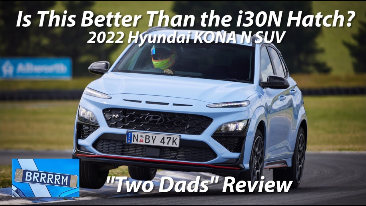 Hyundai Kona N 2022 года — «Это лучше, чем хэтчбек i30N?» | Обзор «Двух отцов» | BRRRRM Австралия