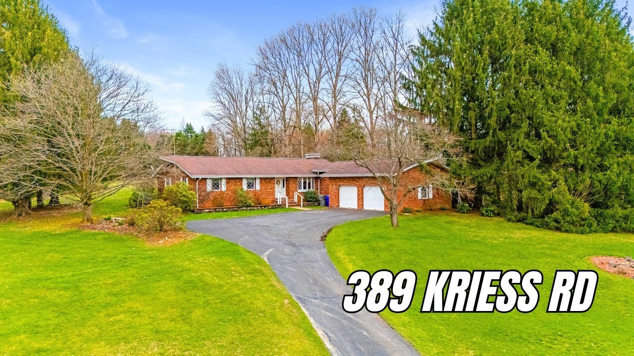 389 Kriess Rd, Renfrew, PA 16053 -  Ranch on 4 Acres (SOLD)