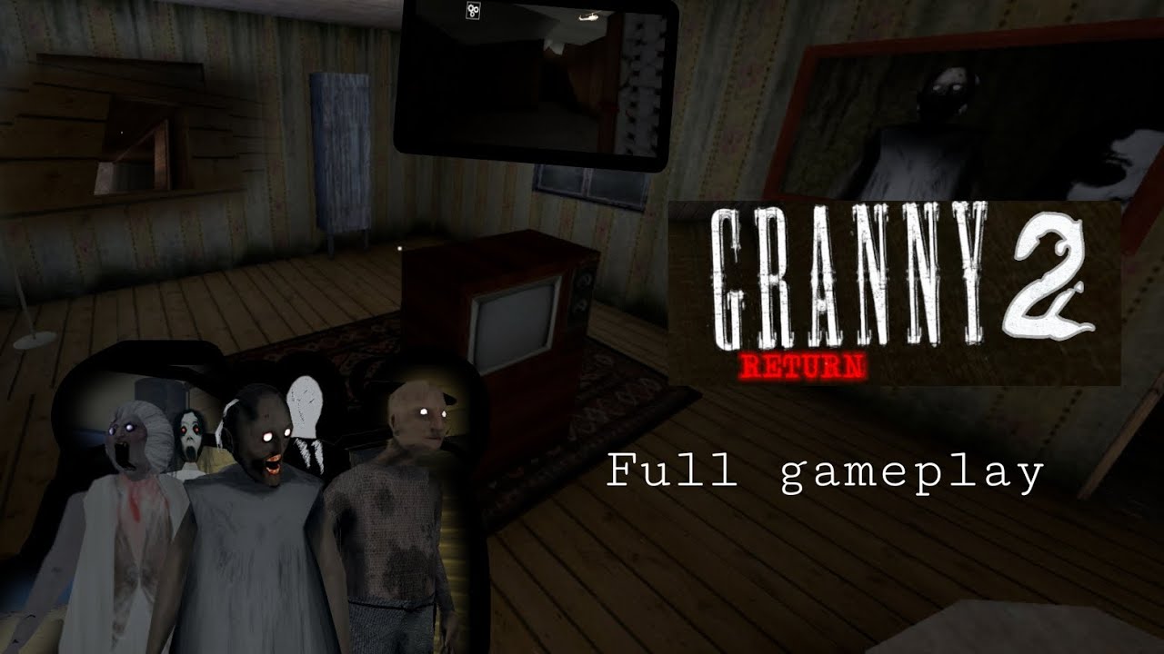 Granny 2 return! full gameplay Elevator 🛗 escape but we didn't escape 