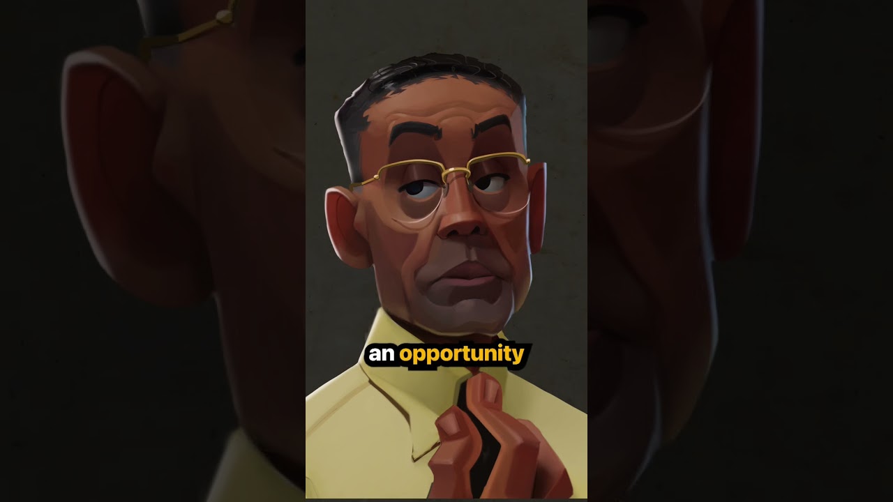 Stylized Gus Breaking Bad skull study #digitalart #stylizedart