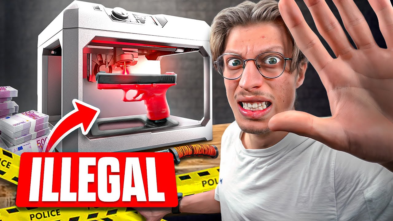 J’ai Tenté d’Imprimé des Objets Illégaux en 3D !