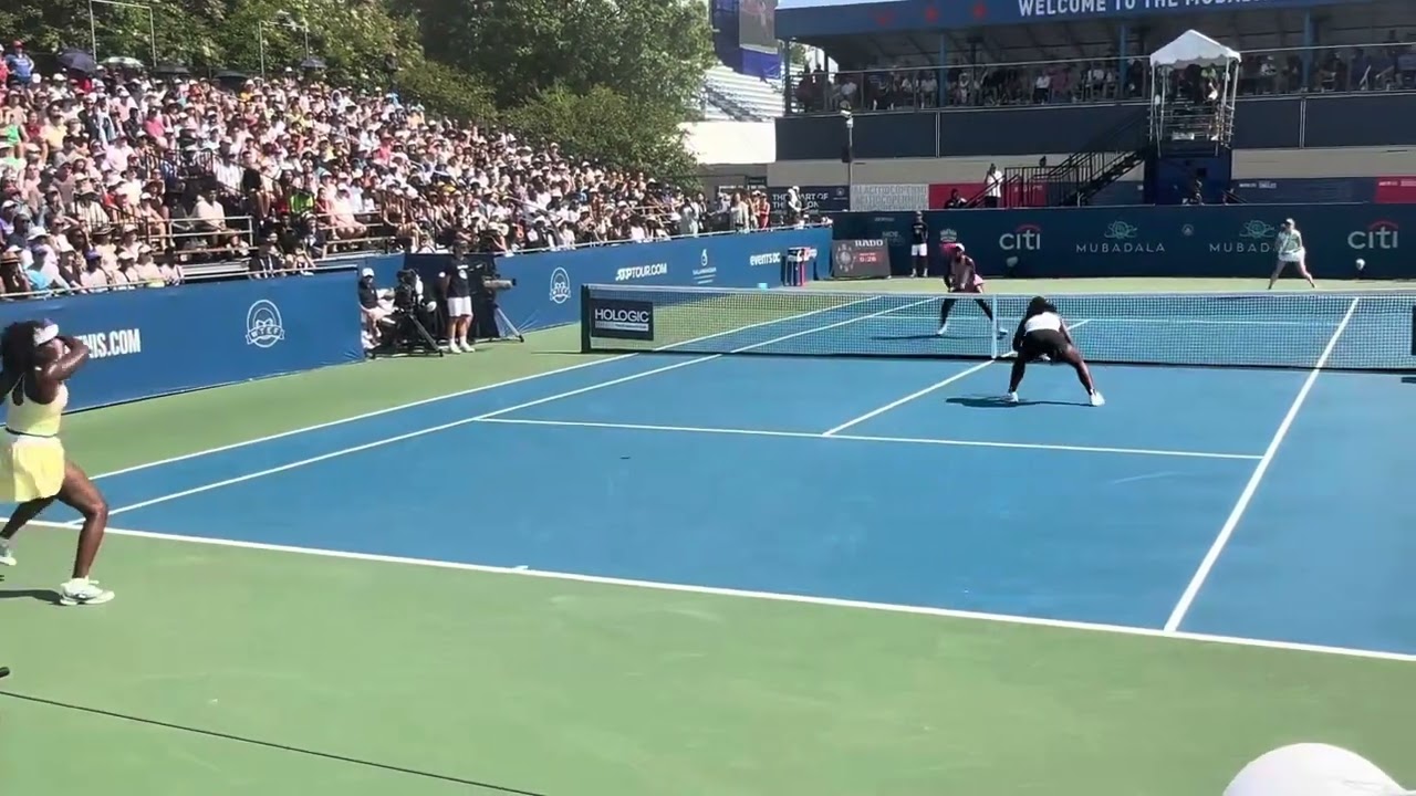 Venus Williams Point of the Match! 2025 Citi DC Open Highlights.