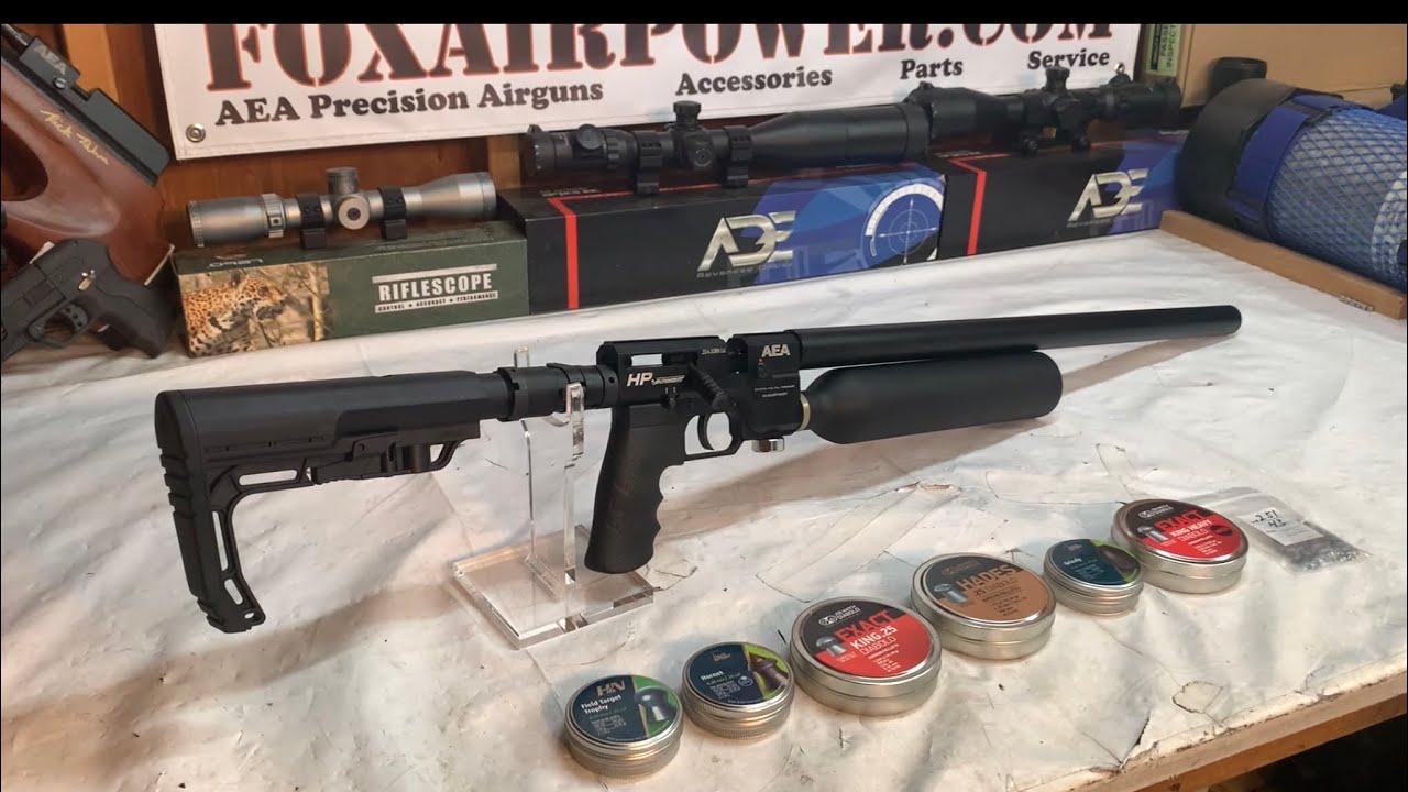 AEA HP VARMINT .25  CAL, CHRONO DAY AT FOX AIR POWER 🦊💨💪