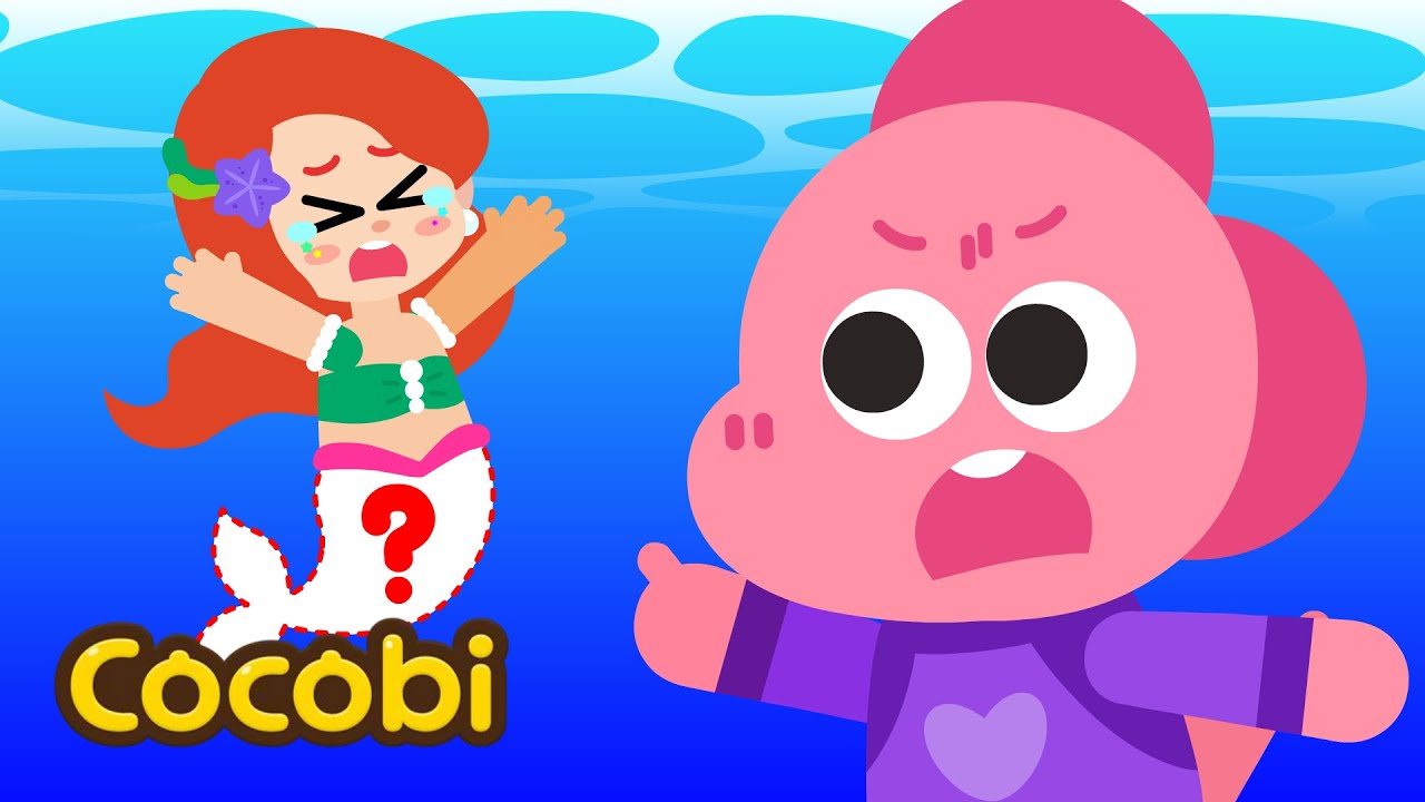 Who Stole the Mermaid’s Tail?!😱 Songs for Kids | Cocobi