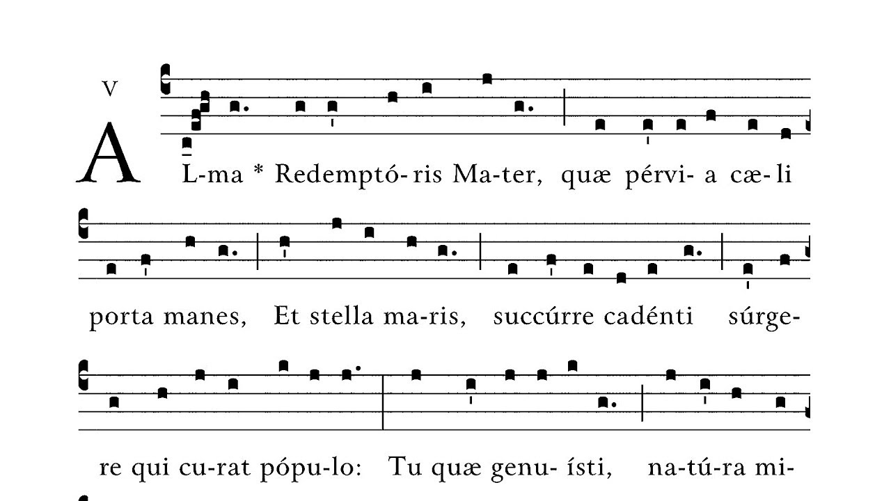 Alma Redemptoris Mater