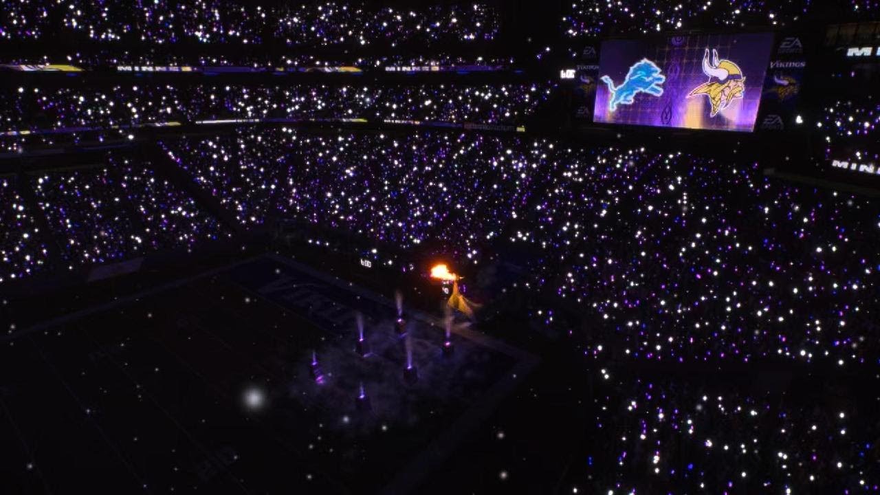 Madden NFL 26 Vikings entrance