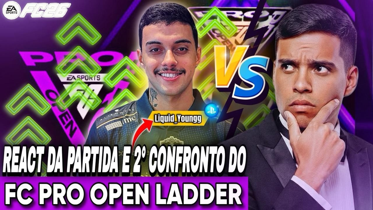 REACT/ANALISE CONTRA O BICAMPEÃO DA AMÉRICA *YOUNGG* + 2ª PARTIDA l PRO LADDER #2 l JUMENTUS FC