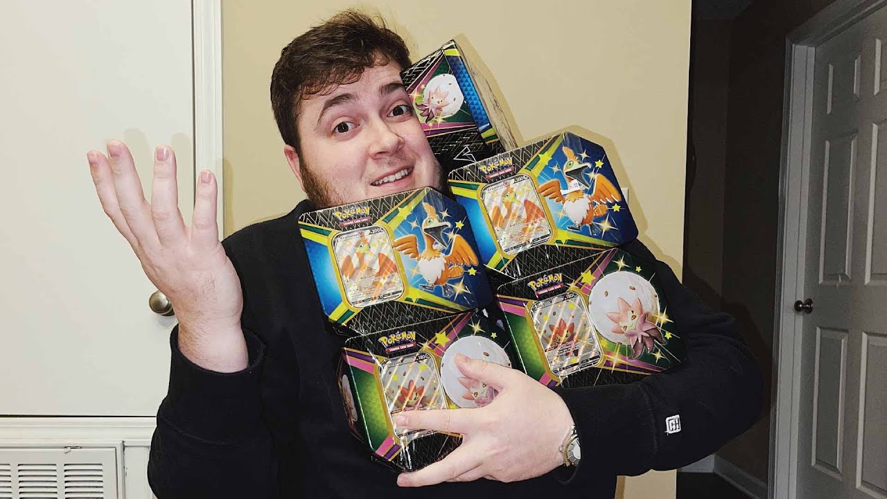 SHINY HUNTING!! Epic Shining Fates Pokemon Cards Opening