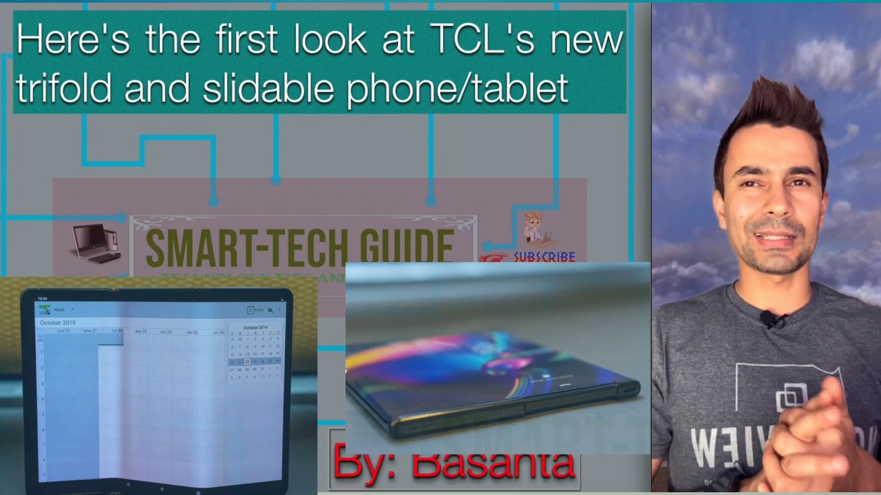 Here's the first look at TCL's new trifold and slidable phone/tablet!