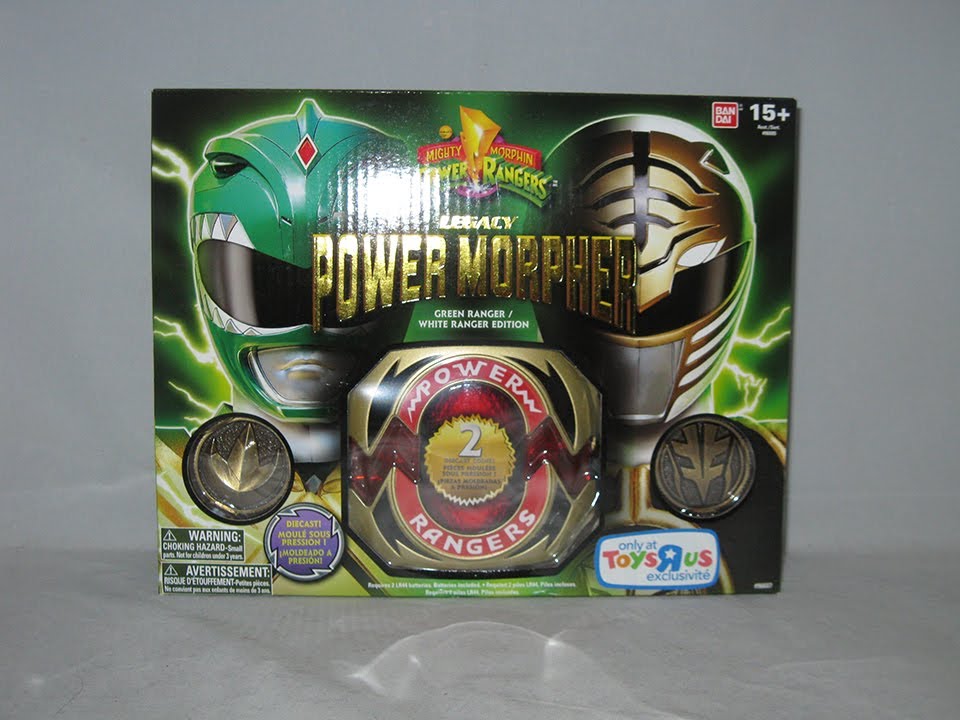 Legacy Morpher Green/White Ranger Edition Review (Power Rangers 20)