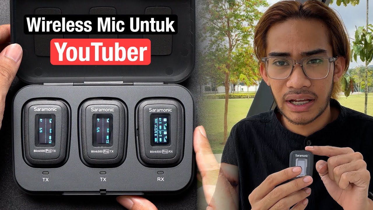 Mic Untuk YouTuber | Saramonic Blink 500 Pro