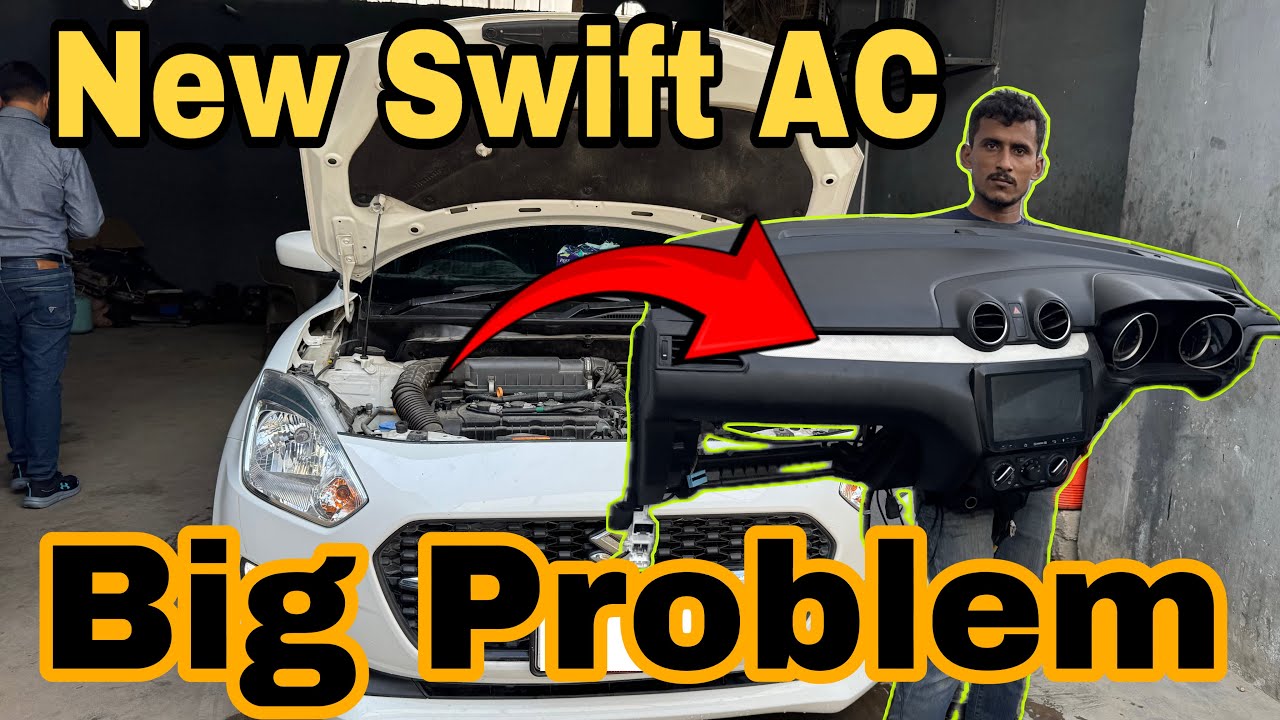 Swift Ac Not Working|Swift New Ac Tripping Problem| Swift Car Ac Cooling Coil Cleaning