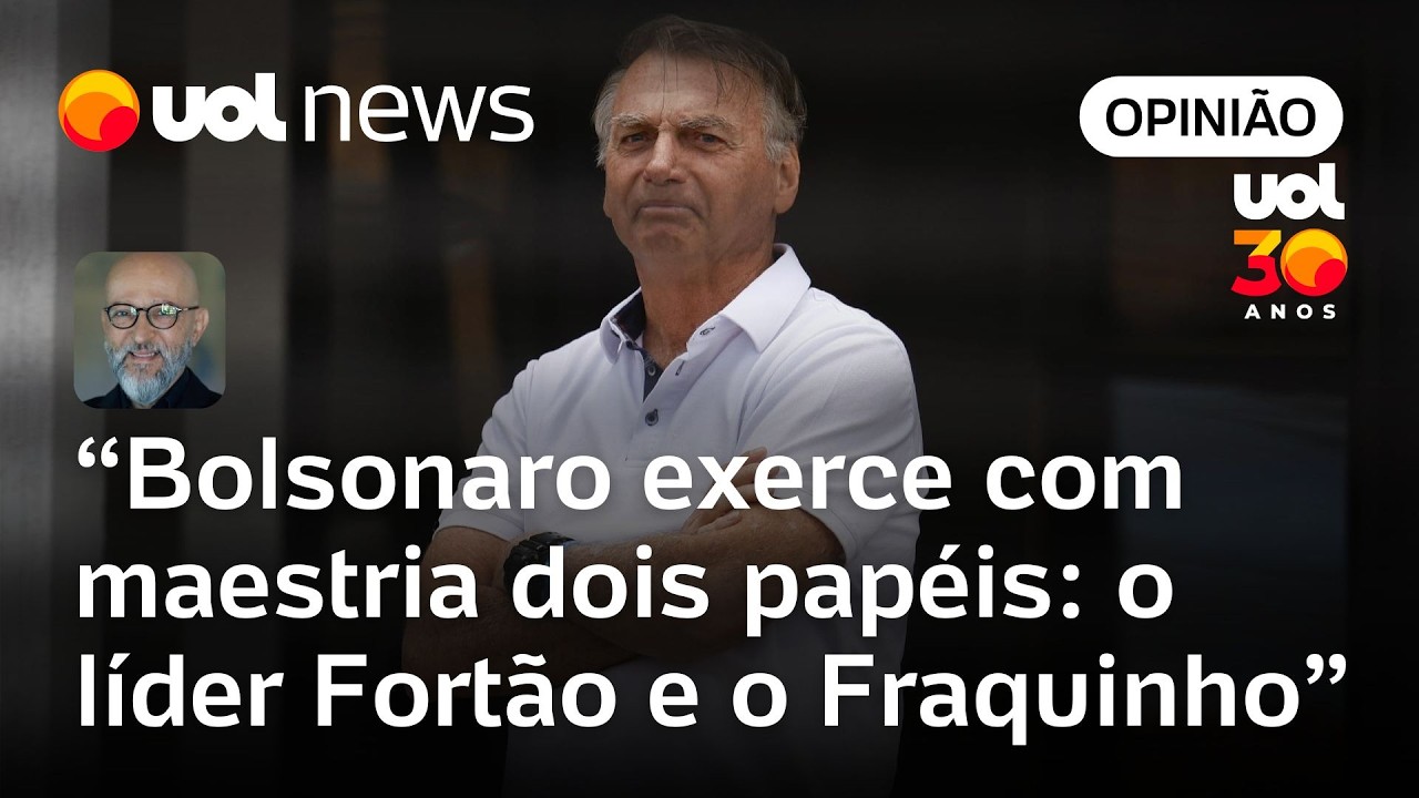 Bolsonaro oscila entre dois papéis: líder fortão e perseguido, que precisa voltar para casa | Josias