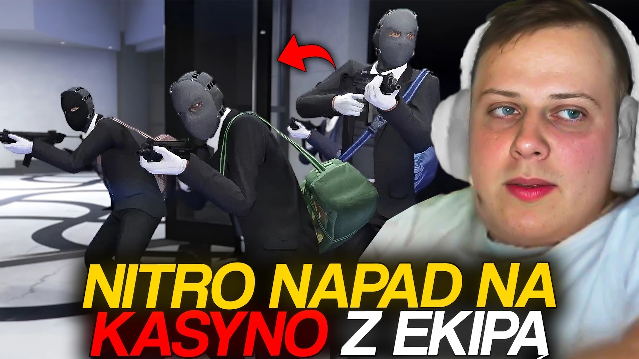 NITRO NAPAD NA KASYNO Z EKIPĄ | GTA ONLINE