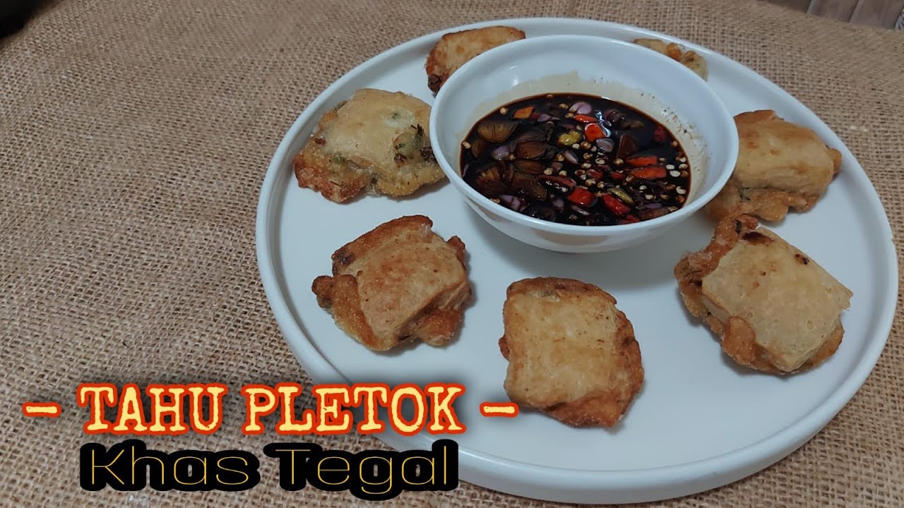 RESEP TAHU PLETOK LENGKAP SAMA SAMBEL KECAPNYA || CEMILAN ENAK DAN MUDAH DIBUAT ||