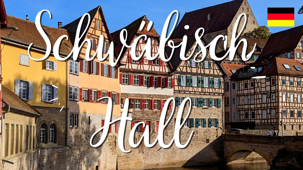 Discovering Schwäbisch Hall in 3 minutes: a charming German city full of history and culture [4K]