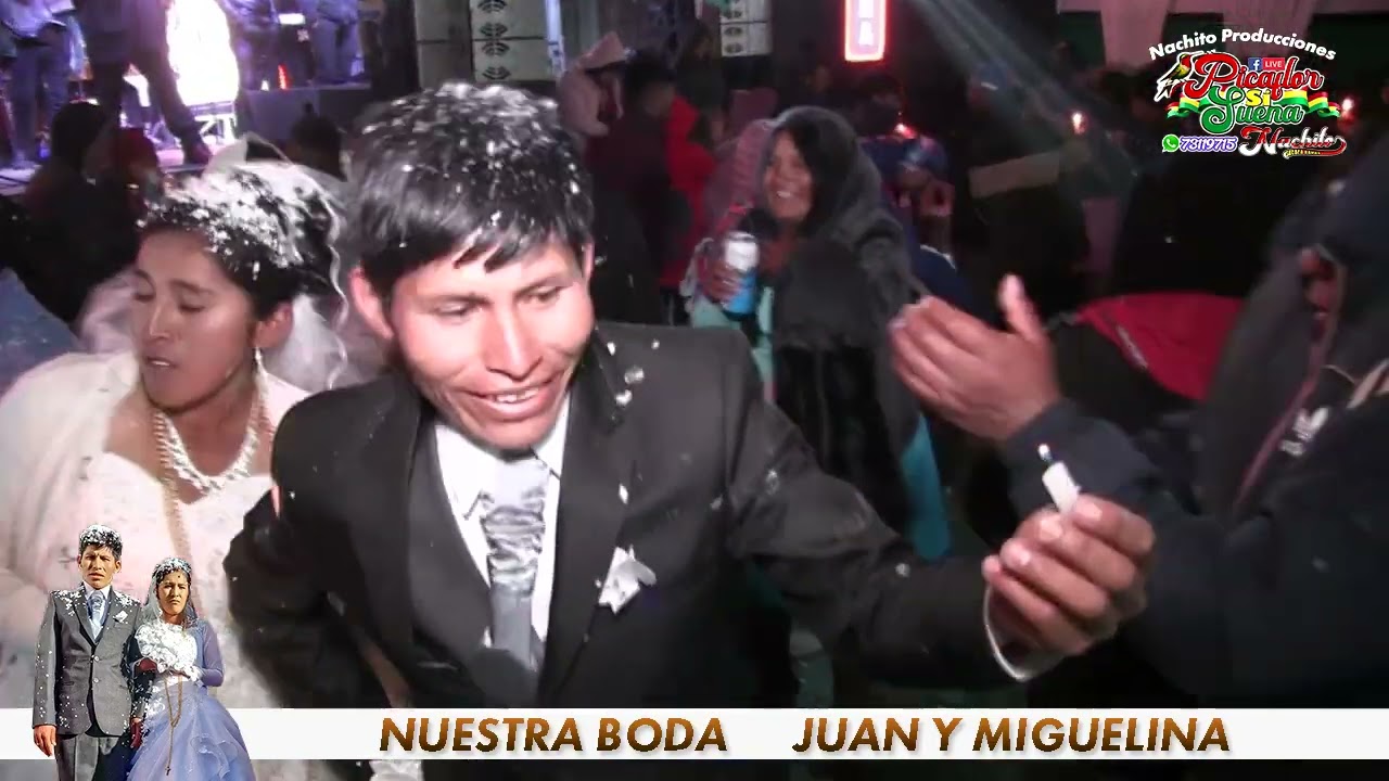 BODA EN SIPORO POTOSI JUAN Y FLORA. CHIJCHILLANTO.NACHITO PRODUCCIONES PICAFLOR SI SUENA 73119715