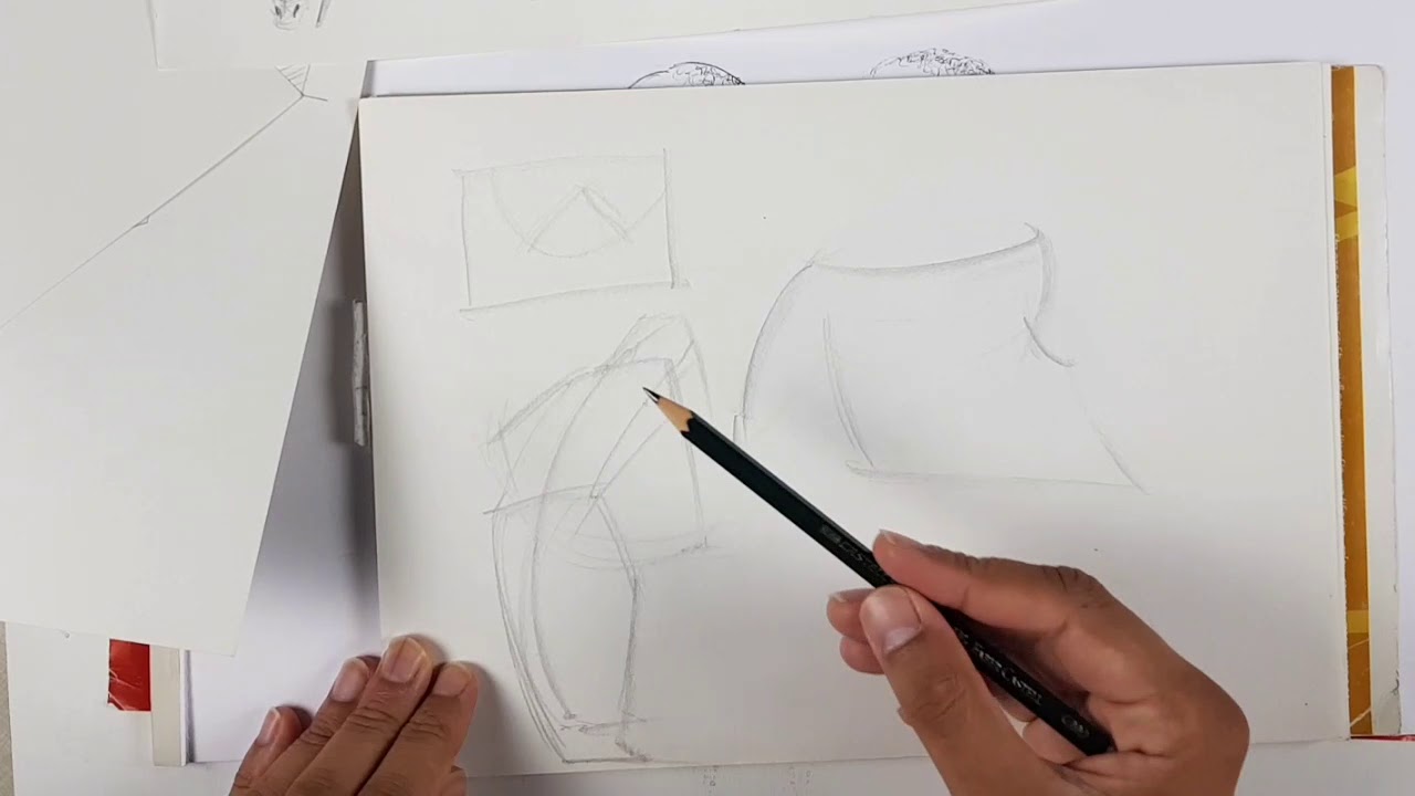 Faire un croquis pas à pas