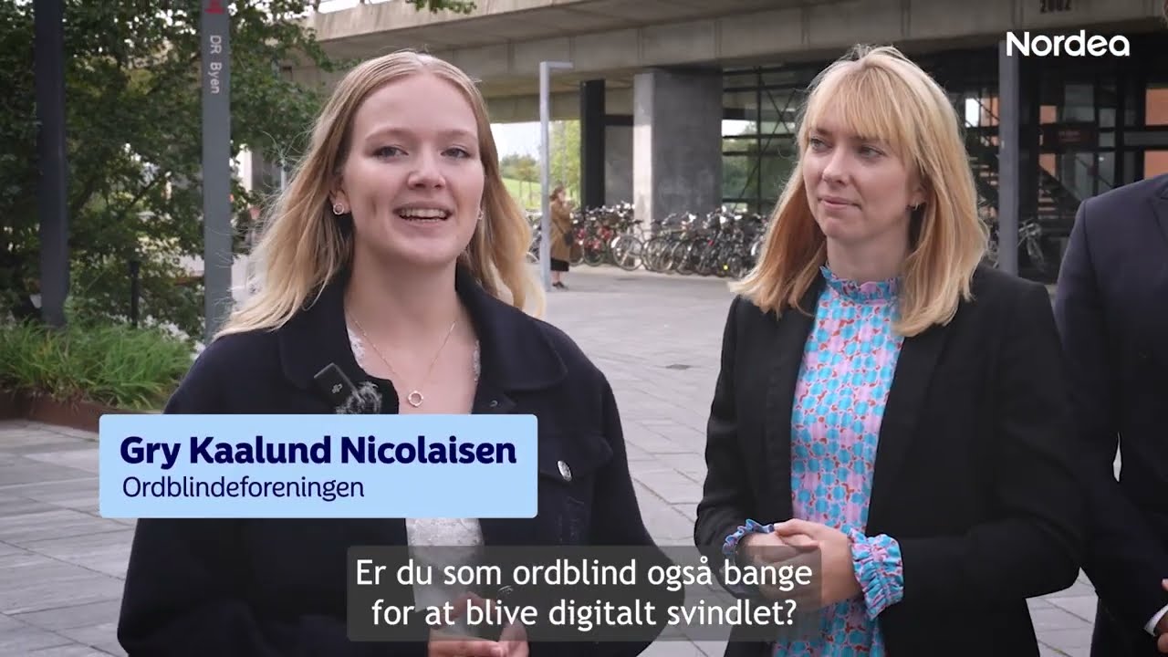 Nordea x Ordblindeforeningen - Spot faresignaler, der kan v&aelig;re tegn p&aring; digital svindel