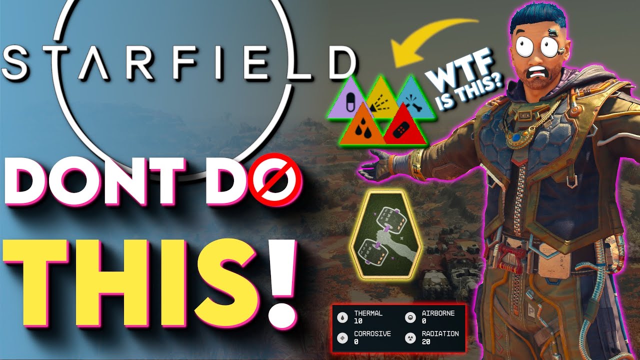 5 MAJOR MISTAKES To Avoid In Starfield! - (Starfield Tips and Tricks)