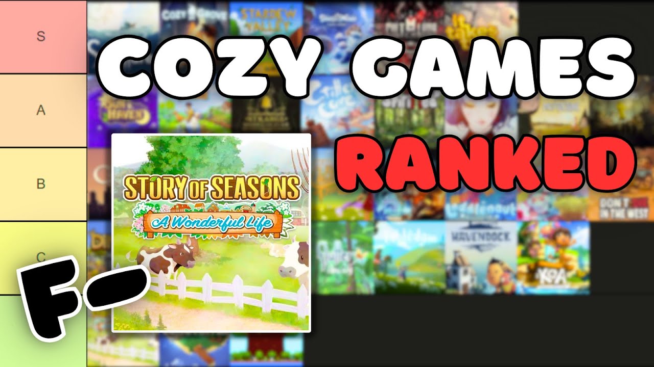 Ranking EVERY Cozy Game I’ve Played