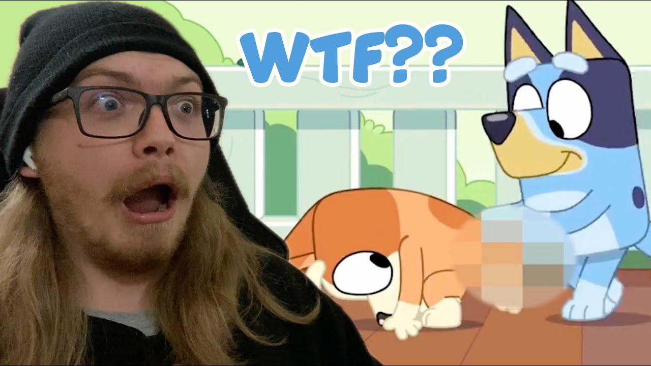BLUEY Censored (Try Not to Laugh) | [REACTION]