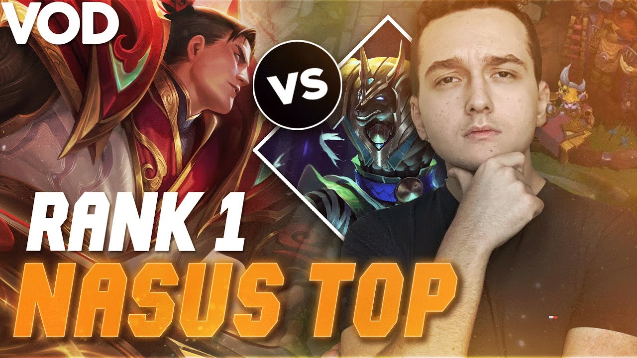 J'AFFRONTE LE MEILLEUR NASUS TOP D'EUROPE - SoloQ Challenger Top - Garen vs Nasus - Patch 14.15