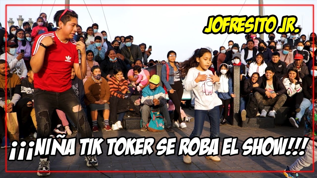 NIÑA TIKTOKER SORPRENDE A LOS COMICOS AMBULANTES 🔥 |  JOFRESITO JR  OFICIAL
