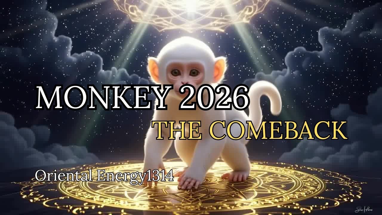 2026 Monkey Horoscope: The BIG Comeback! 🐒 Wealth & 1 Major Warning (1980, 1992, 2004)