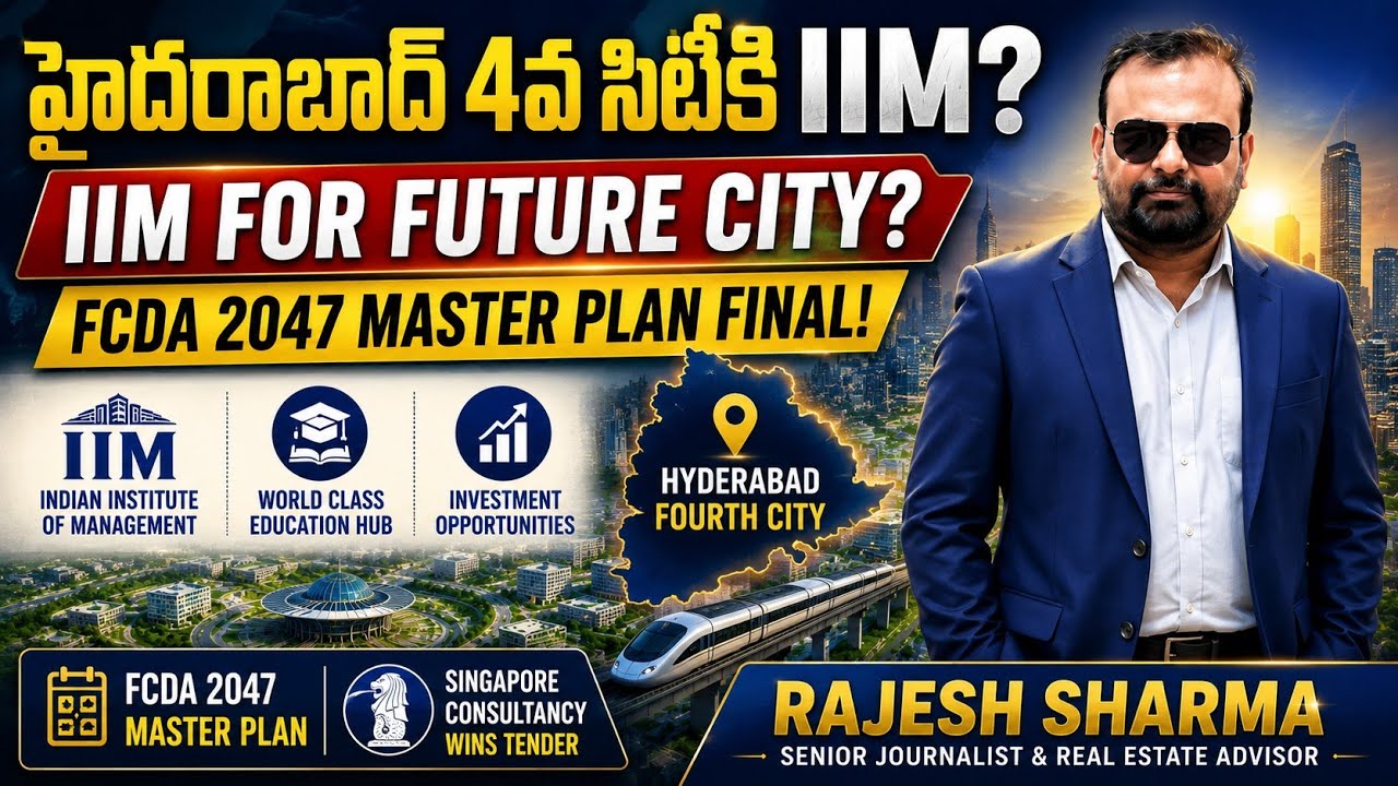 🔥 Future City Big Update | ఫ్యూచర్ సిటీలో IIM? | Hyderabad Fourth City Gets Major Boost | RSS