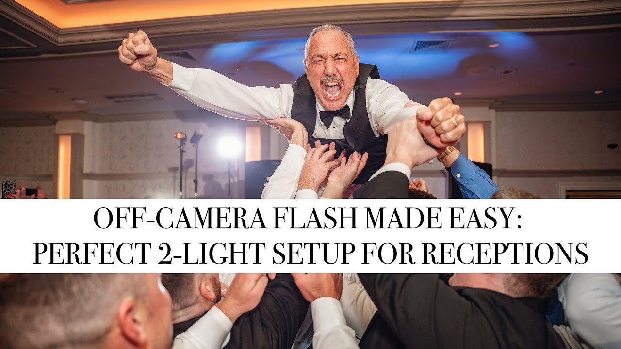 Off-Camera Flash Made Easy: Perfect 2-Light Setup for Receptions!