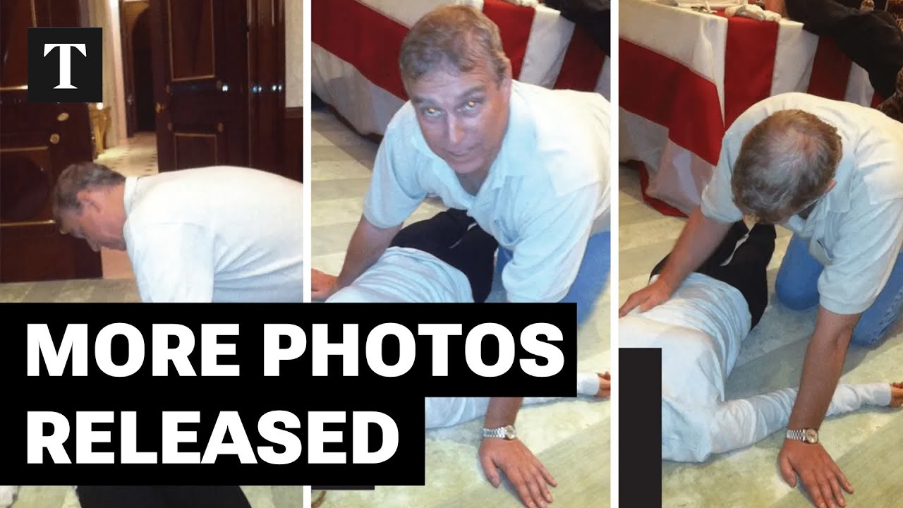Andrew Appears To Be Crouched Over Woman Despite 'Not Much of a Hugger' Claim | Jack Royston
