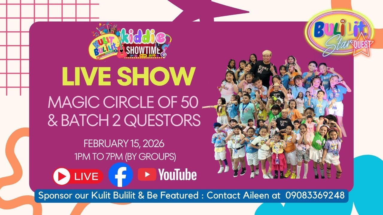 Kulit Bulilit Live February 15