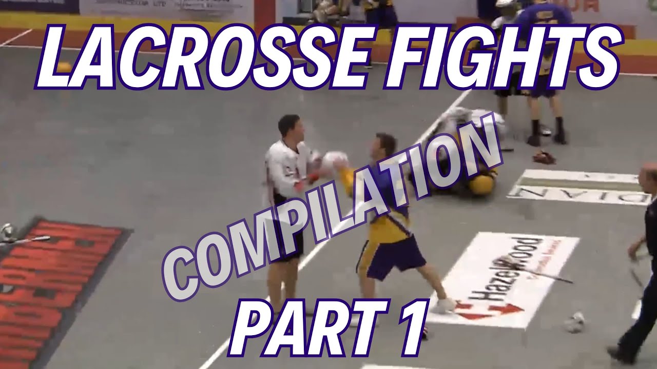 Must See Lacrosse Fights Part 1 Compilation