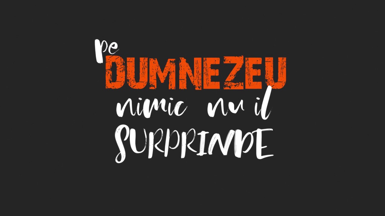 Dumnezeu nu este surprins! - Laurențiu Tudorache