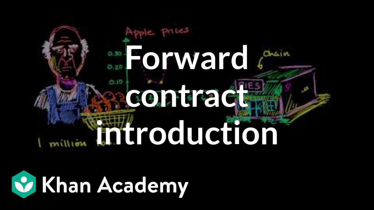 Forward contract introduction | Finance & Capital Markets | Khan Academy