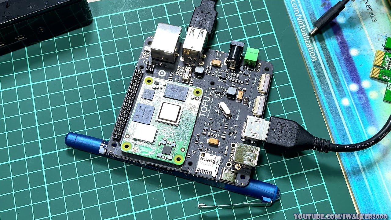 Гаджеты: плата TOFU для миниПК на базе Raspberry PI CM4 с поддержкой NVMe SSD и 4G модулей