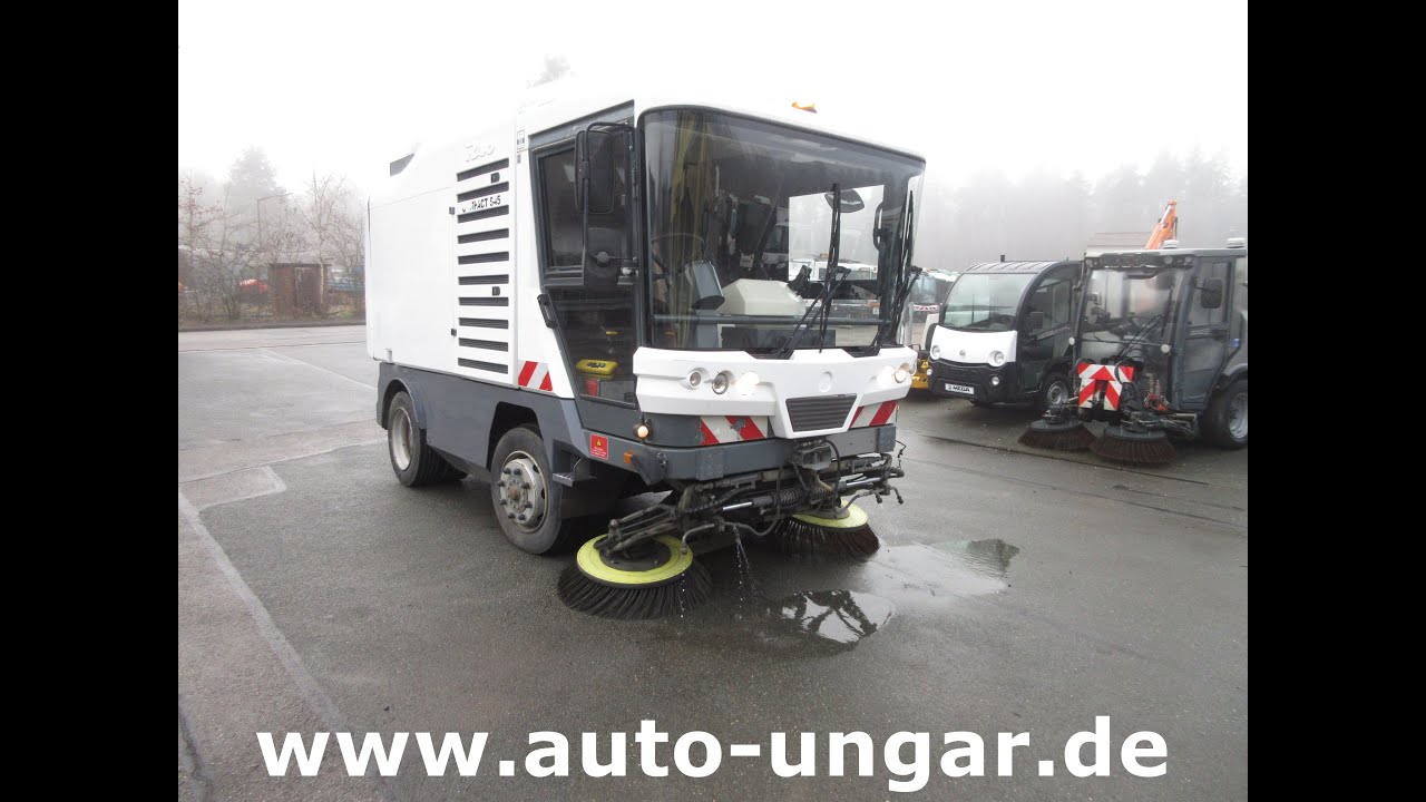 Ravo 545 Compact Kehrmaschine 5m³ Kommunalfahrzeug Baujahr 2010 streetsweeper www.auto-ungar.de
