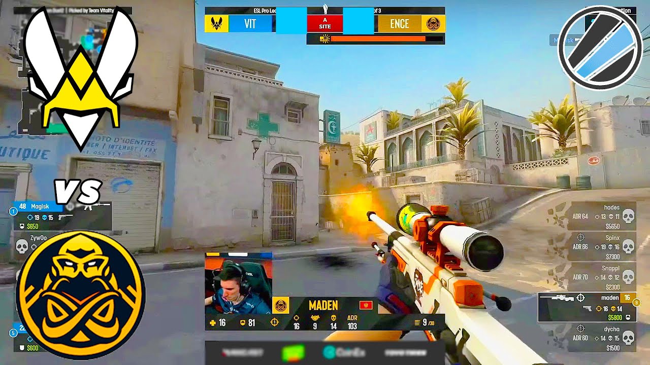 РАЗВАЛ!! - Vitality vs Ence | ESL Pro League 15 (CS:GO)