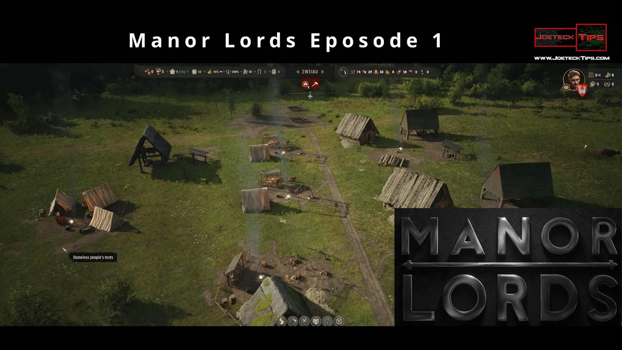 Manor Lords Episode 1 | JoeteckTips