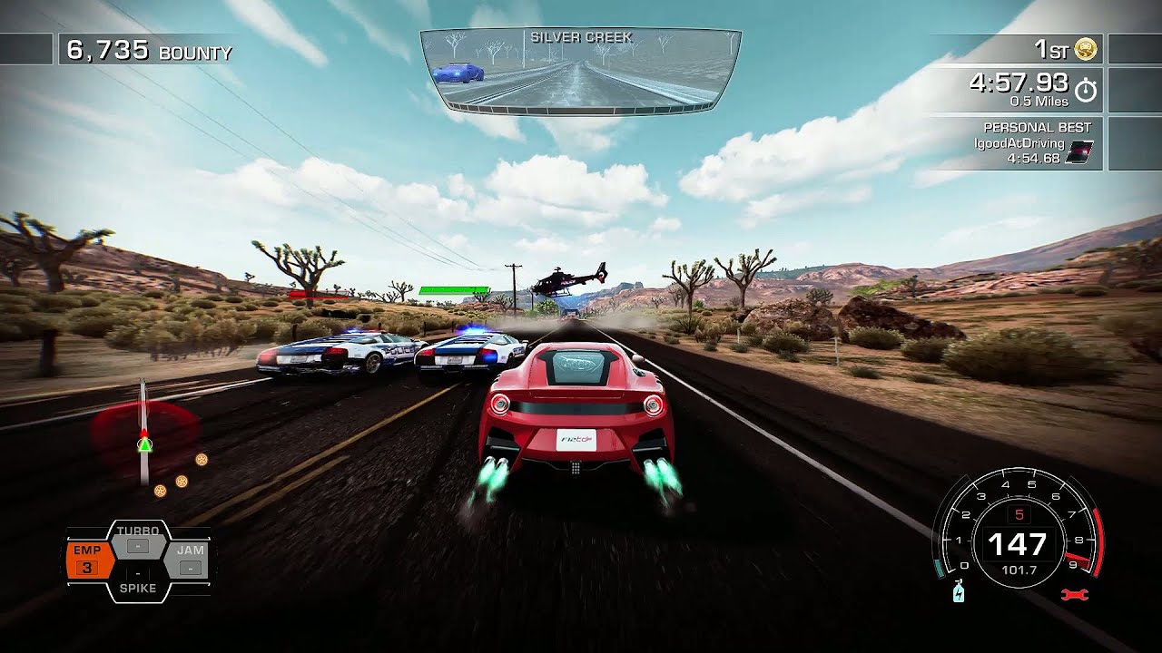 NFS Hot Pursuit Remastered - Модификация Ferrari F12 TDF Car & Escape Police