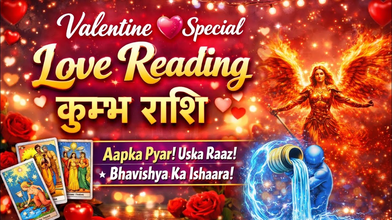 💌कुम्भ ♒️ राशि ❤️ Love Reading Valentine Week 💝 💫Collective Reading Hindi Tarot With Bhairavi 🔥